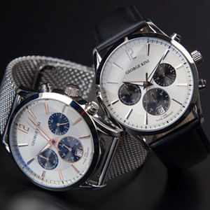 Новая поставка самых востребованных моделей часов George Kini уже на складе Time & Technologies.
