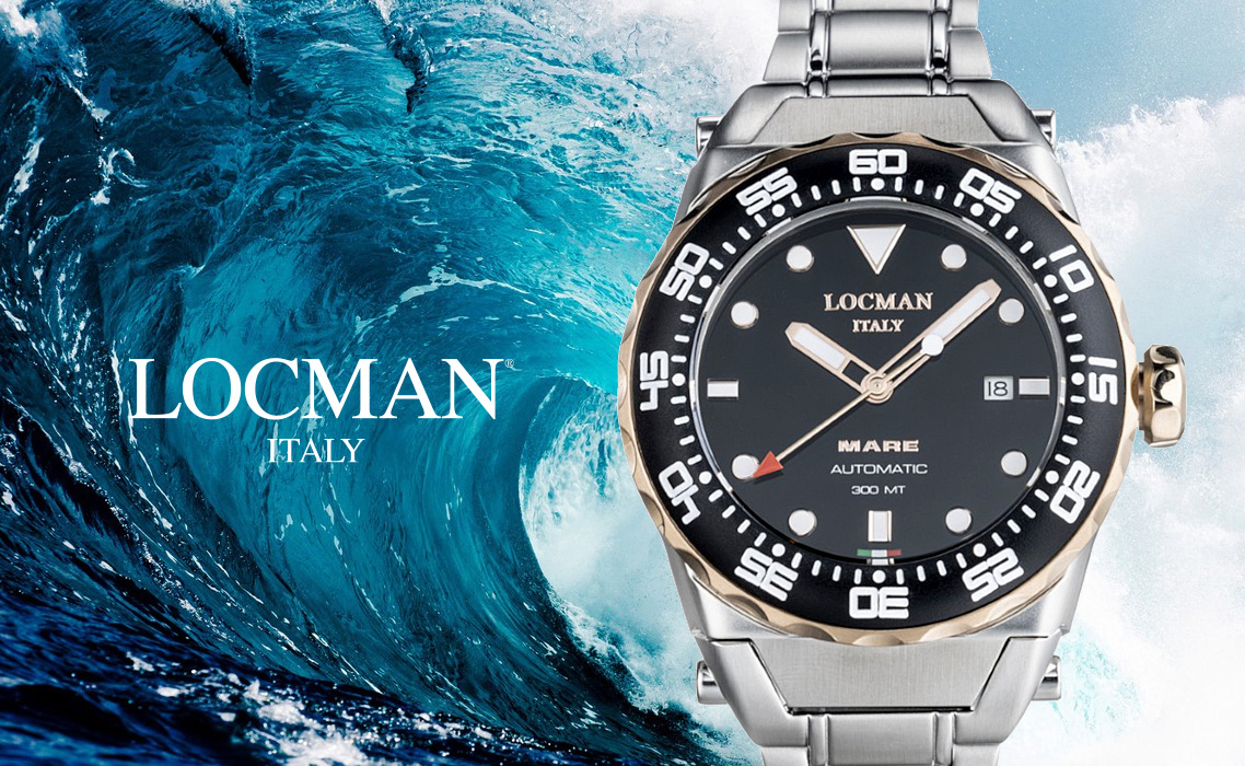 Новая поставка итальянских часов Locman 
