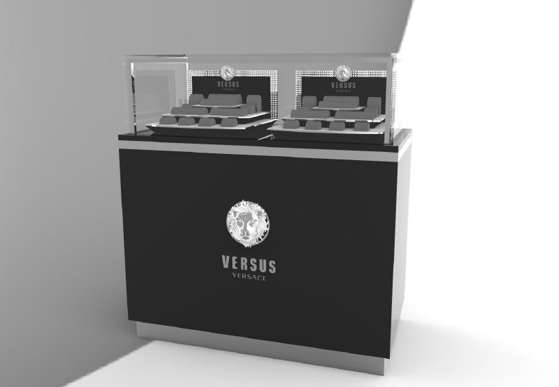 Компания VERSUS VERSACE представила новый дизайн торгового оборудования формата Shop in Shop 