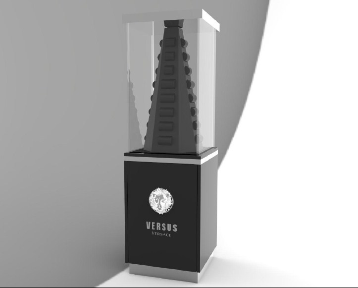 Компания VERSUS VERSACE представила новый дизайн торгового оборудования формата Shop in Shop 