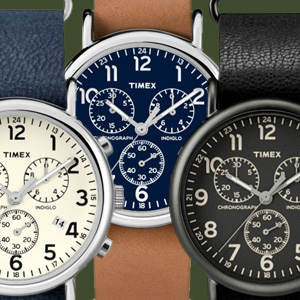 Новое поступление мужских и женских наручных часов американского бренда Timex